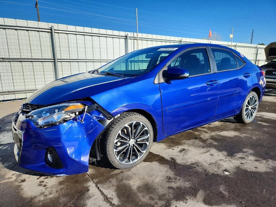 2016 Toyota Corolla S Plus