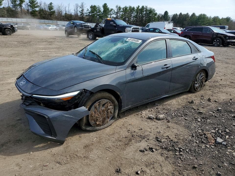 2025 Hyundai Elantra Hybrid Blue