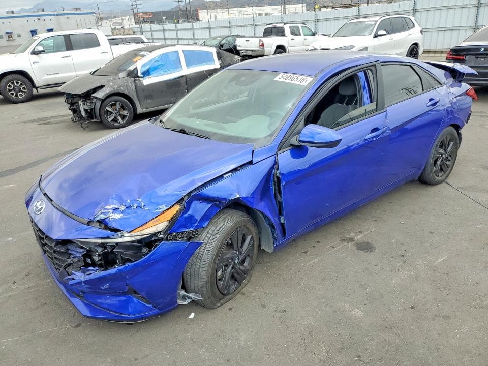 2023 Hyundai Elantra Blue