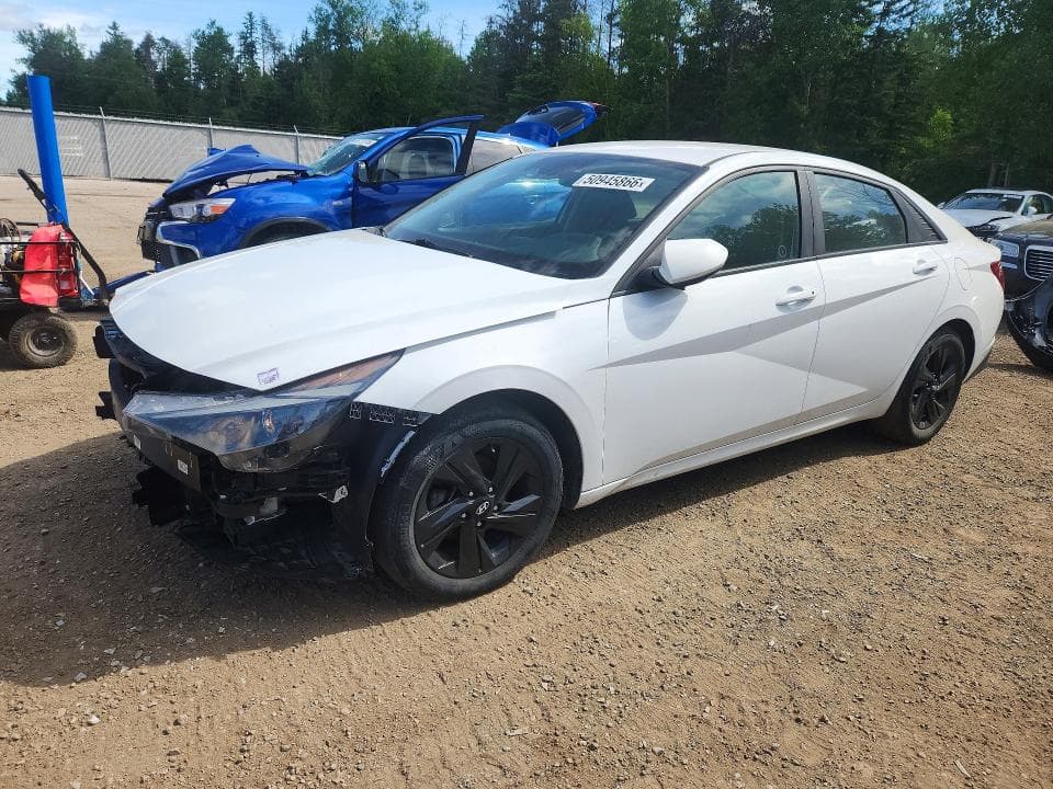 2022 Hyundai Elantra Blue