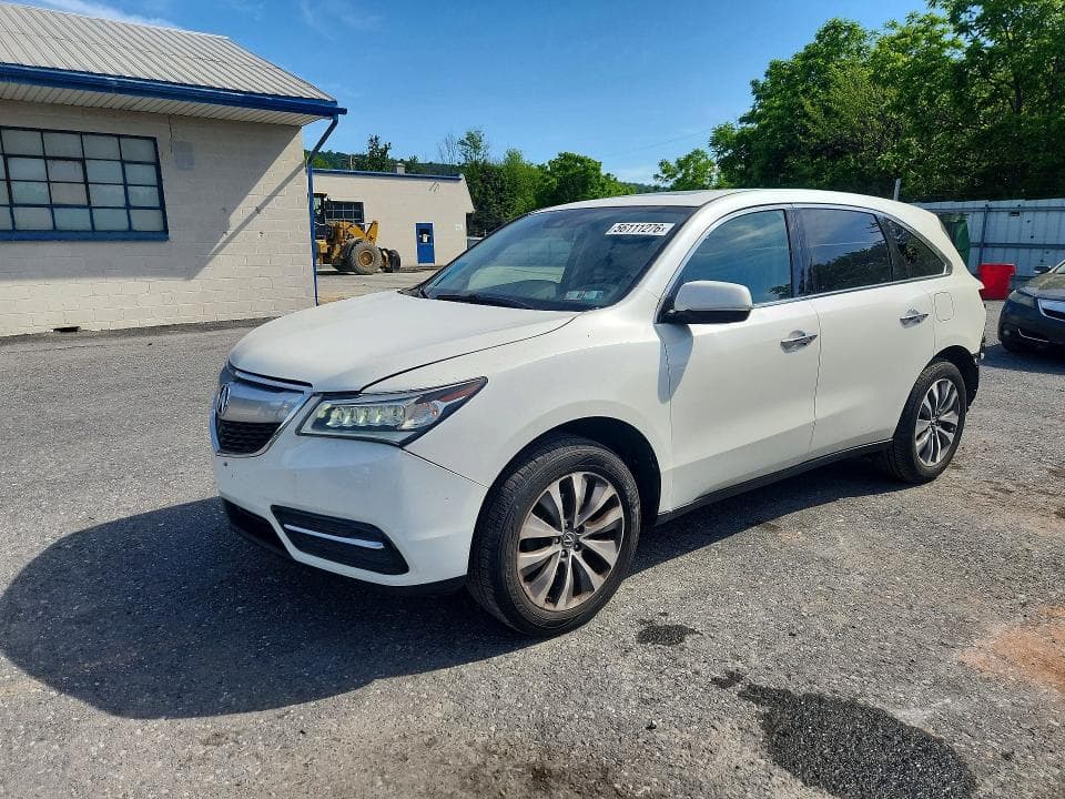 2016 Acura MDX Technology