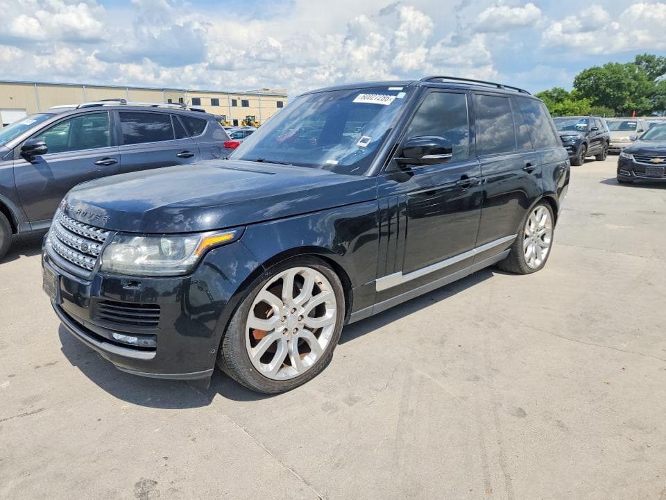 2017 Land Rover Range Rover HSE