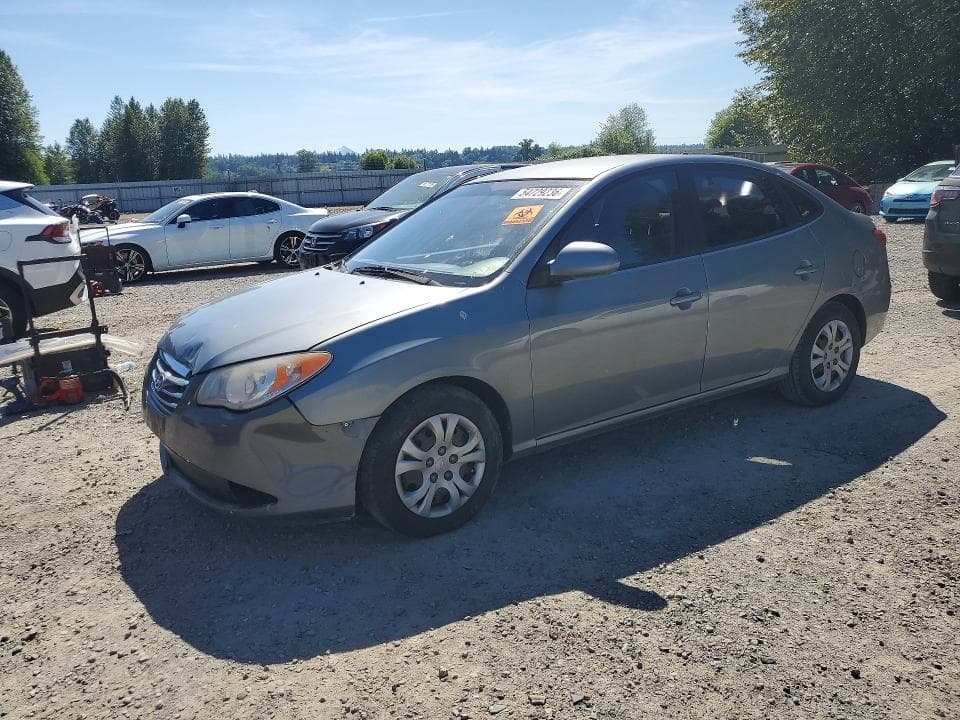 2010 Hyundai Elantra Blue