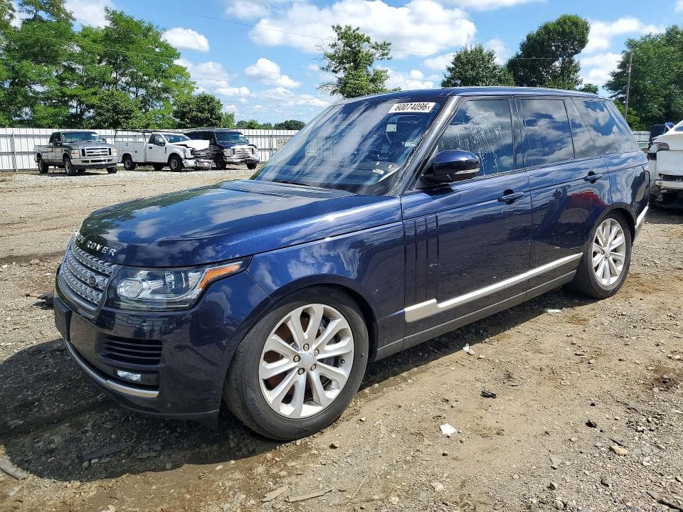2016 Land Rover Range Rover HSE
